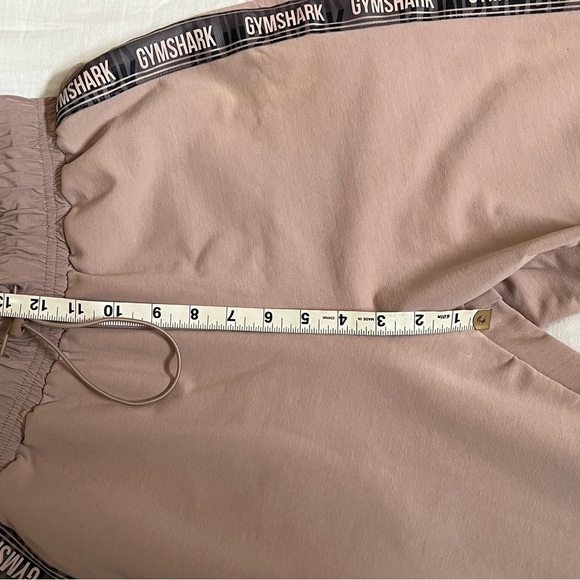 Gymshark Revival Jogger Pullon Drawstring Light Pink Tan Sweatpants  Womens S - Picture 16 of 16